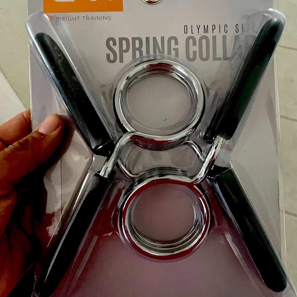 Spring collar for weights new set
